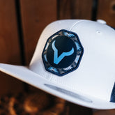 Gorra Vexil Blanca Logo Azul 193